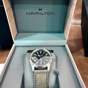 Hamilton Watch Mens Khaki Field Titanium 38mm